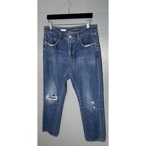 Pilcro Anthropology Women's Jeans Size 30 Slim Boyfriend Crop Some Stretch